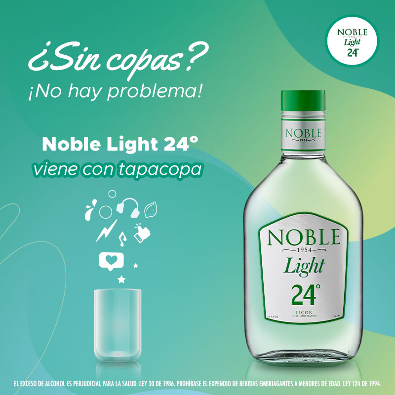Noble Light 24º con tapacopa